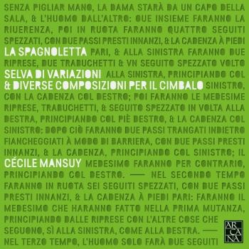 Cover La Spagnoletta, Selva di variazioni & diverse composizioni per il cimbalo