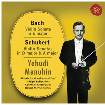 Cover Yehudi Menuhin Plays Bach, Debussy, Schubert, Rachmaninoff and Händel (Test)