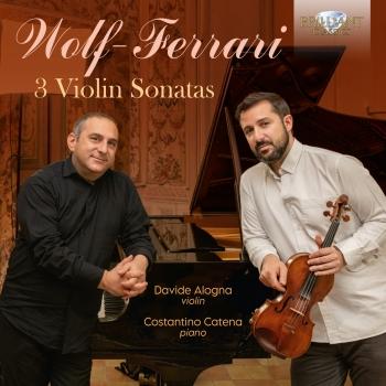 Cover Wolf-Ferrari: 3 Violin Sonatas