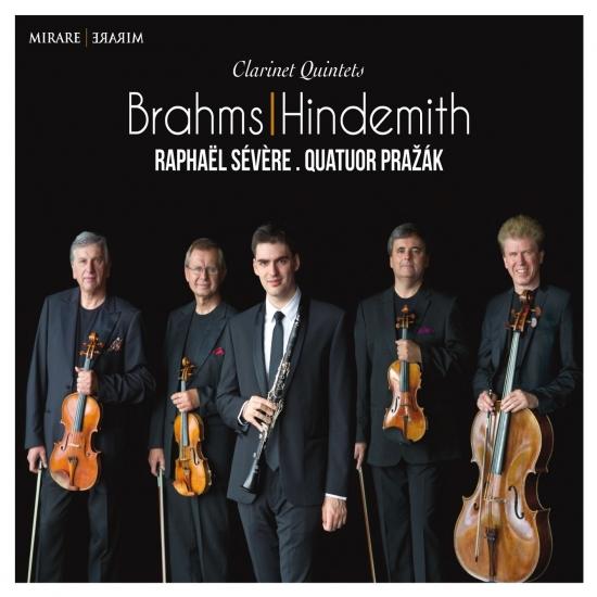 Cover Brahms & Hindemith: Clarinet Quintets