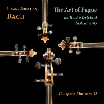 Cover J. S. Bach: The Art of Fugue on Bach's Original Instruments