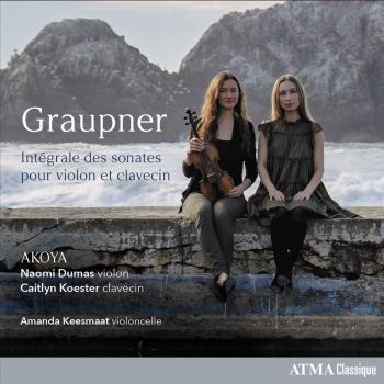 Cover Graupner : Intégrale des sonates pour violon et clavecin