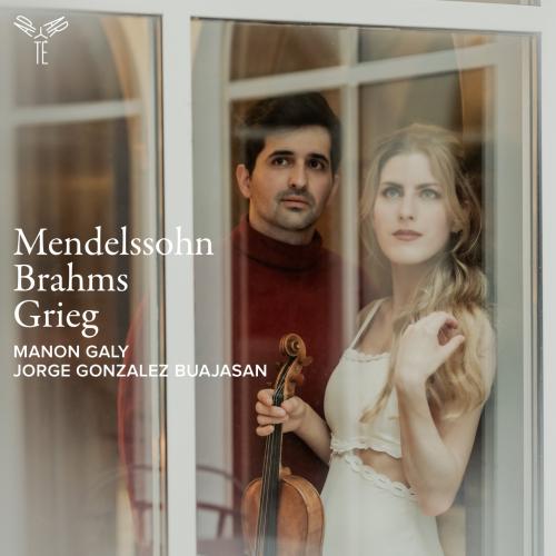 Cover Mendelssohn · Brahms · Grieg: Violin Sonatas