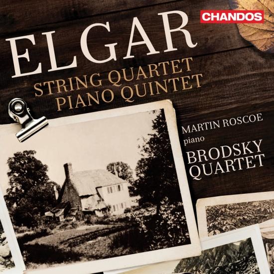 Cover Elgar: String Quartet in E Minor & Piano Quintet in A Minor