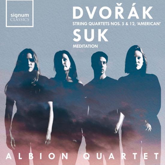 Cover Dvořák: String Quartet Nos. 5 & No. 12, 'American -
Suk: Meditation