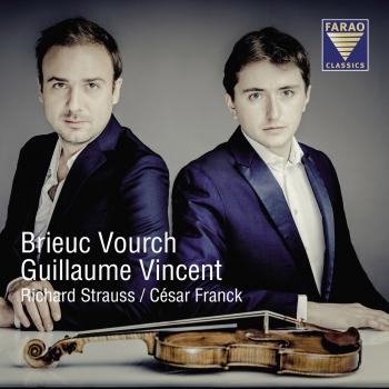 Cover Richard Strauss, César Franck Violinsonaten