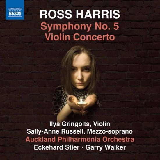 Cover Ross Harris: Symphony No. 5 & Violin Concerto No. 1