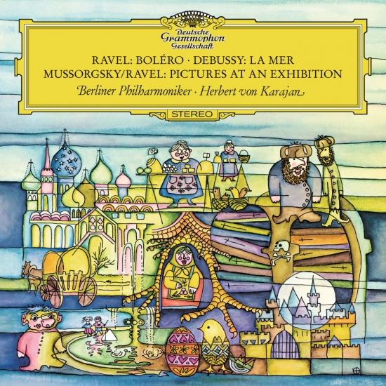 Cover Ravel: Bolero / Debussy: La Mer / Mussorgsky: Pictures At An Exhibition