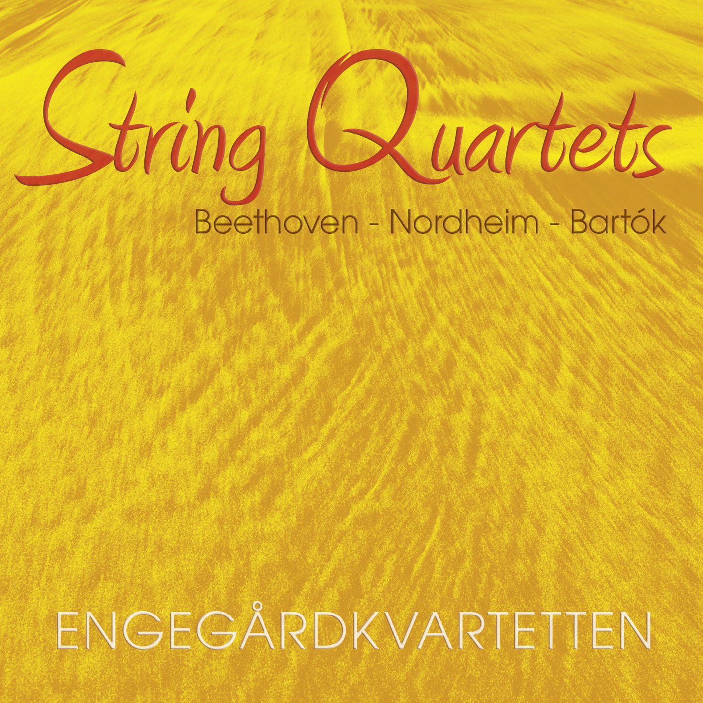 Cover Beethoven Opus 74, Nordheim 1956 Quartet, Bartok 3