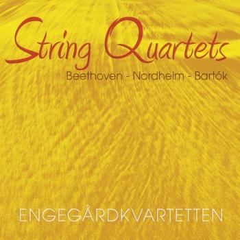 Cover Beethoven Opus 74, Nordheim 1956 Quartet, Bartok 3
