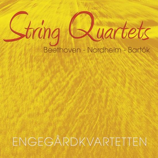 Cover Beethoven Opus 74, Nordheim 1956 Quartet, Bartok 3