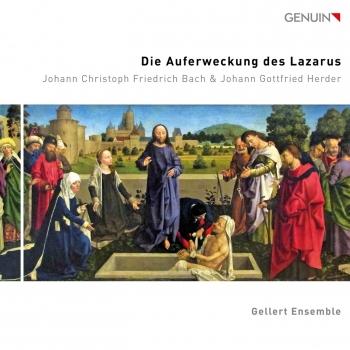 Cover J.C.F. Bach: Die Auferweckung des Lazarus (Live)