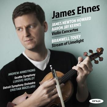 Cover Howard & Kernis : Violin Concerto - Tovey: Stream of Limelight