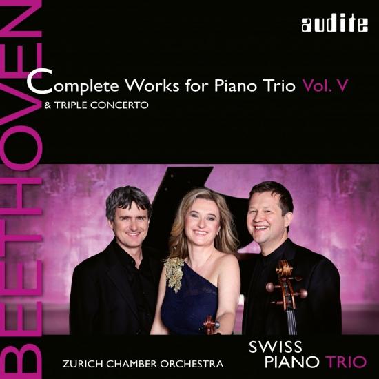 Cover Beethoven: Complete Works for Piano Trio, Vol. 5 incl. 'Triple Concerto'