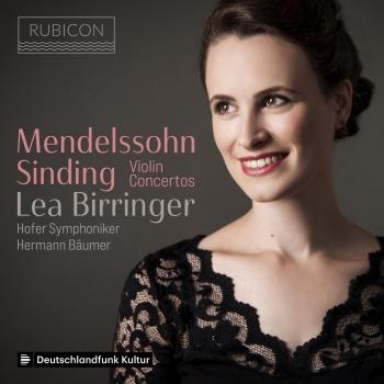 Cover Sinding: Violin Concerto in A Minor, Op. 45, Romance in D Major Op. 100 - Mendelssohn: Violin Concerto in E Minor, Op. 64