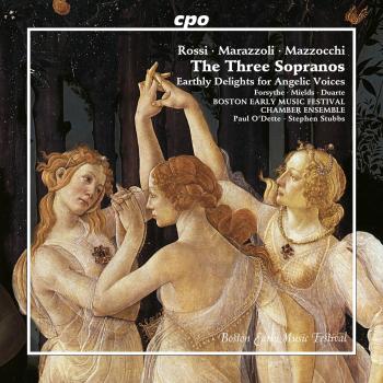 Cover The Three Sopranos: Earthly Delights for Angelic Voices