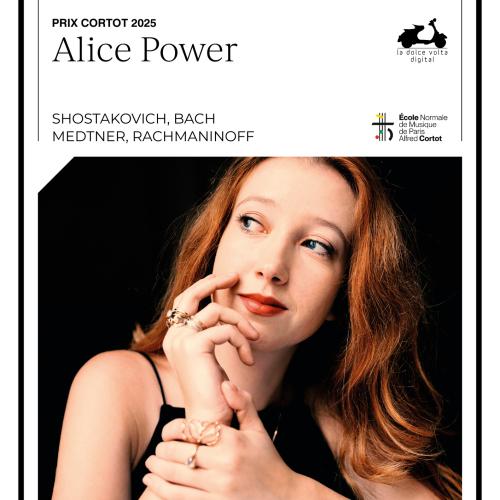 Cover Prix Cortot 2025: Alice Power