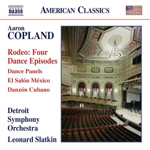 Cover Copland: Rodeo, Dance Panels, El Salón México & Danzón Cubano