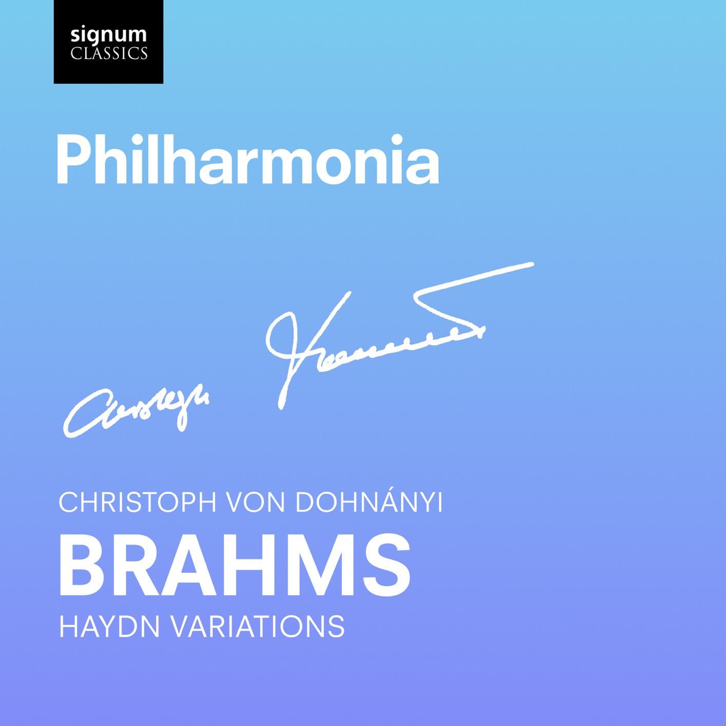 Cover Brahms: Haydn Variations with Dohnanyi