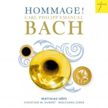 Cover Hommage! C.P.E. Bach Sonaten (bearb. für Trompete)