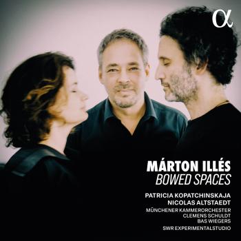 Cover Márton Illés: Bowed Spaces