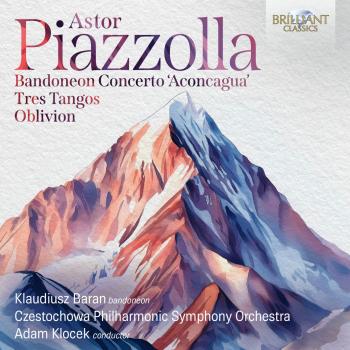 Cover Piazzolla= Bandoneon Concerto Aconcagua, Tres Tangos, Oblivion