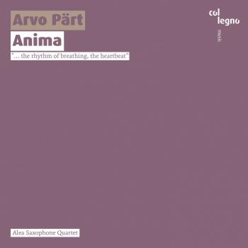 Cover Arvo Pärt: Anima