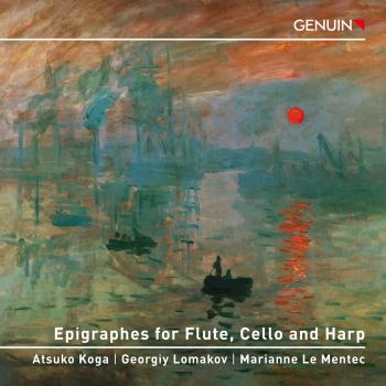 Cover Epigraphes for Flute, Cello and Harp