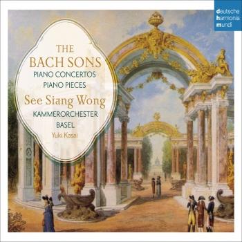Cover The Bach Sons: Piano Concertos & Solo Pieces