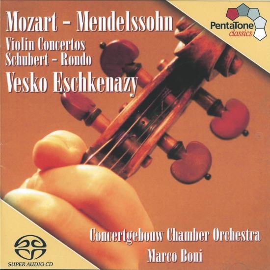 Cover Mozart: Violin Concerto No. 5 / Mendelssohn: Violin Concerto in D Minor