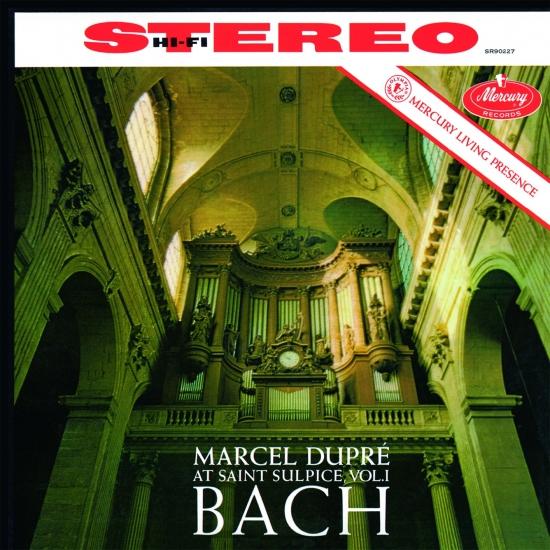 Cover Marcel Dupré At Saint-Sulpice, Vol.1: Bach (Remastered 2015)