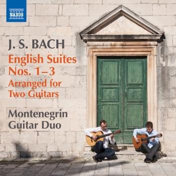 Cover Bach: English Suites Nos. 1-3 (Arr. G. Krivokapić & D. Cerović)