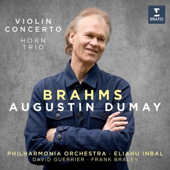 Cover Brahms: Violin Concerto, Op. 77 & Horn Trio, Op. 40