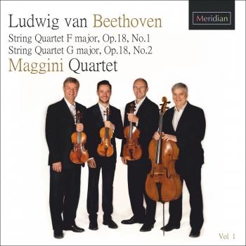 Cover Beethoven Quartets Op. 18, 1 & 2