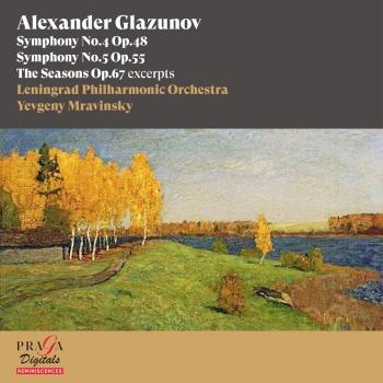 Cover Alexander Glazunov: Symphonies Nos. 4 & 5, The Seasons (excerpts)