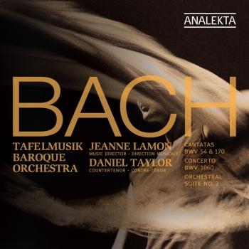 Cover J.S. Bach: Cantatas BWV 70 & 154; Concerto BWV 1060; Orchestral Suite No. 2