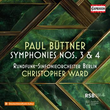 Cover Paul Büttner: Symphonies Nos. 3 & 4
