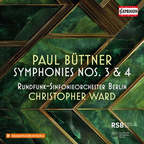 Cover Paul Büttner: Symphonies Nos. 3 & 4