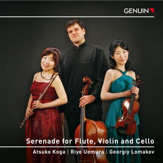 Cover Serenade for Flute, Violin and Cello