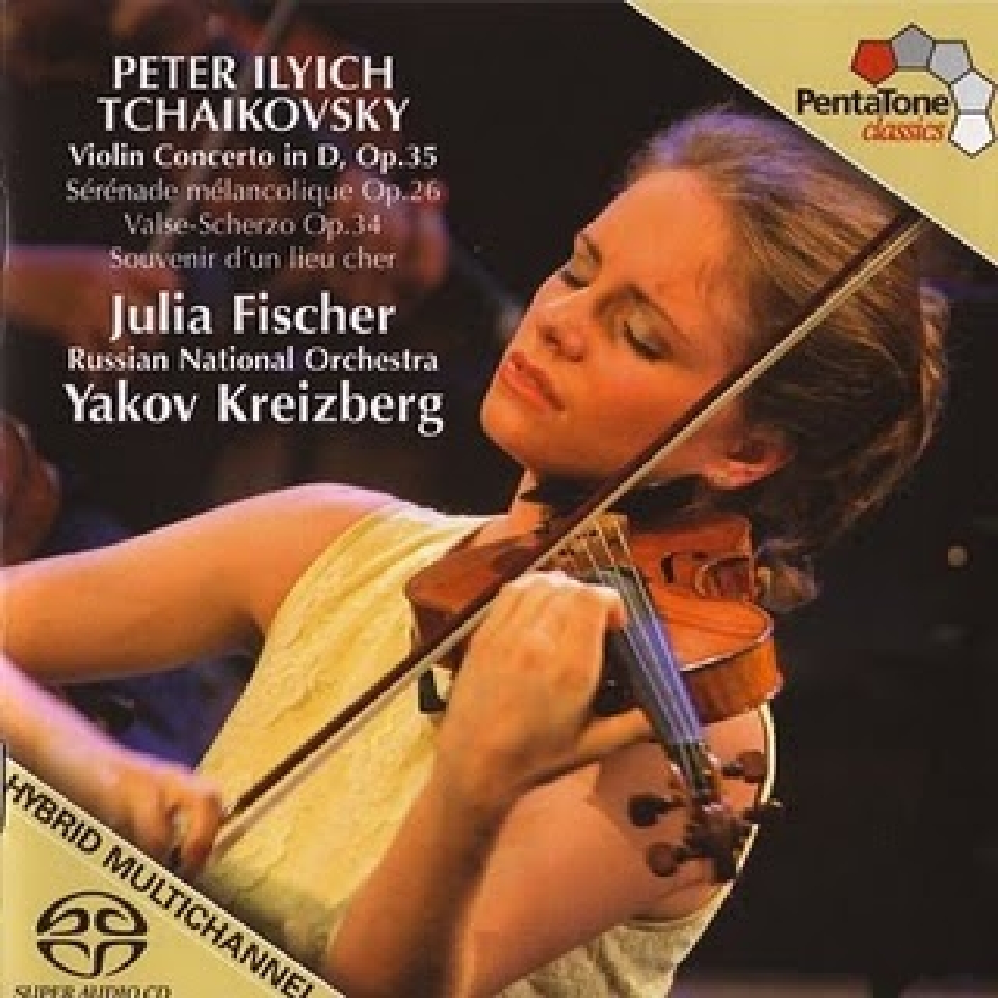 Cover Tchaikovsky: Violin Concerto