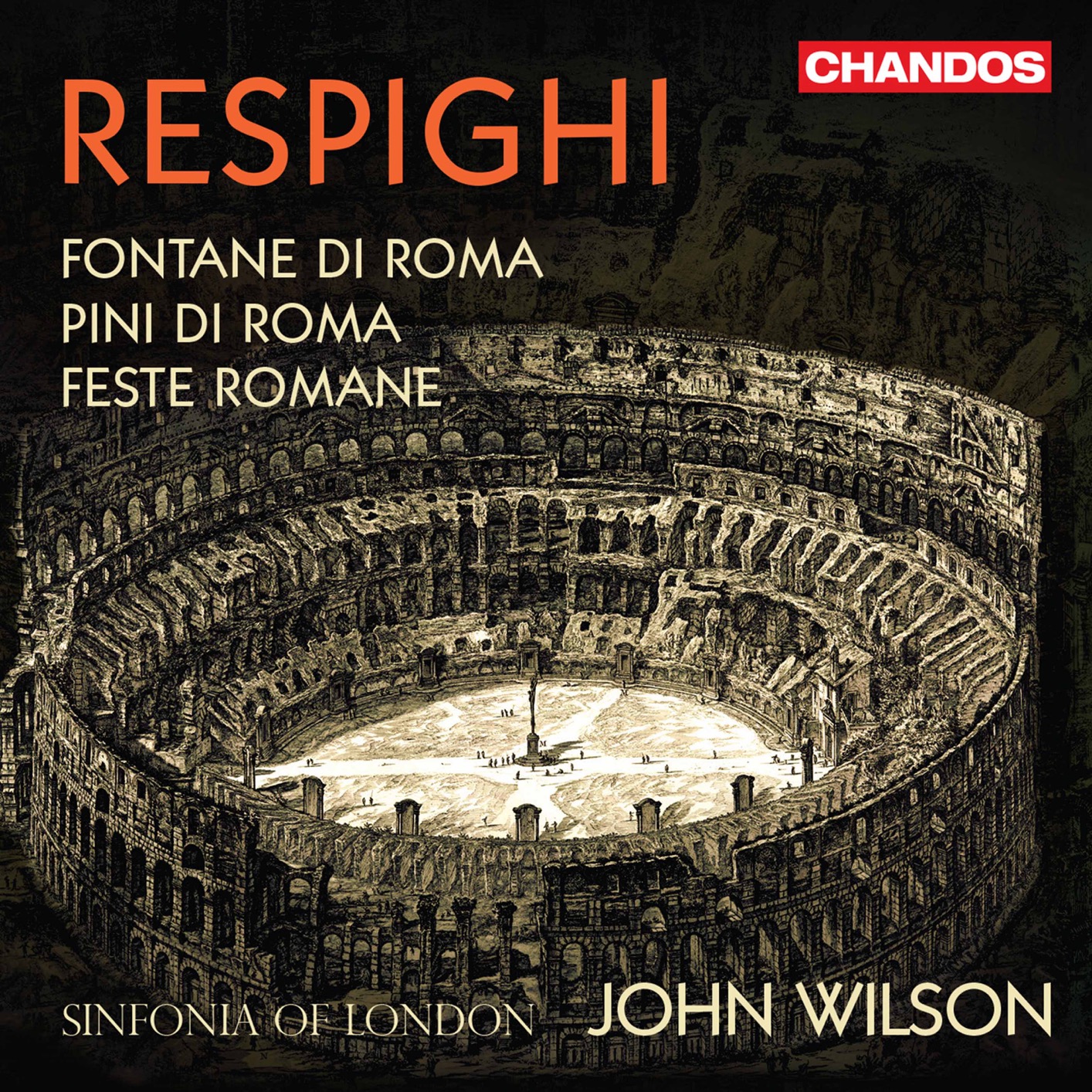 Cover Respighi: Roman Trilogy