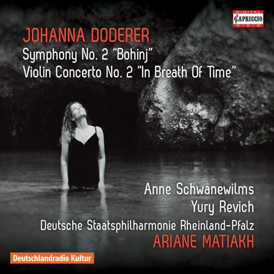 Cover Doderer: Symphony No. 2, DWV 93 Bohinj & Violin Concerto No. 2, DWV 62b In Breath of Time