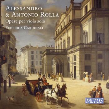 Cover Alessandro & Antonio Rolla: Opere per viola sola