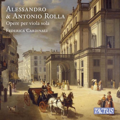 Cover Alessandro & Antonio Rolla: Opere per viola sola