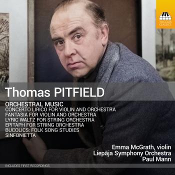 Cover Pitfield: Orchestral Music