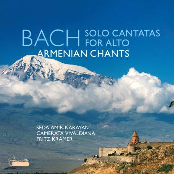 Cover J.S. Bach: Solo Cantatas for Alto - Armenian Chants