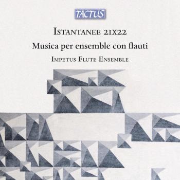 Cover Istantanee 21X22 - Musica per ensemble con flauti