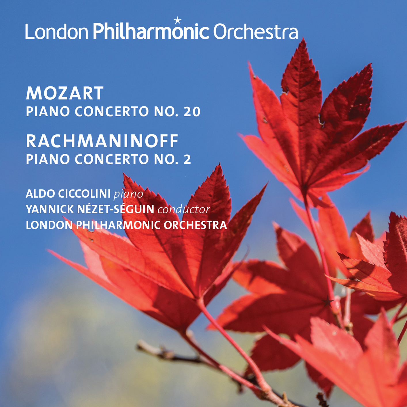 Cover Rachmaninoff: Piano Concerto No. 2 - Mozart: Piano Concerto No. 20