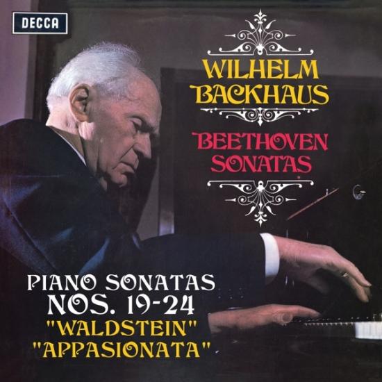 Cover Beethoven: Piano Sonatas Nos. 19, 20, 21 “Waldstein”, 22, 23 “Appasionata” & 24
