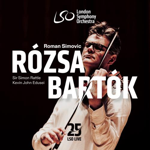 Cover Rózsa: Violin Concerto - Bartók: Violin Concerto No. 2